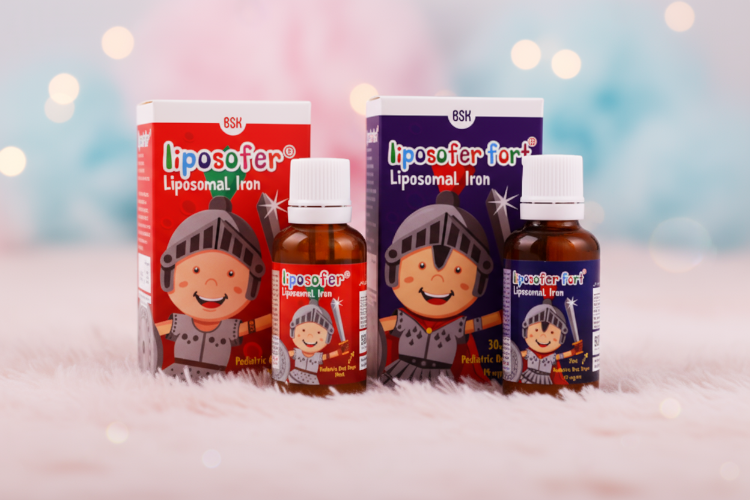 قطره آهن لیپوزوفر برای کودکان با فناوری لیپوزومال